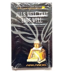 All's Well That Ends Well Audio Book on Cassette Tape William Shakespeare